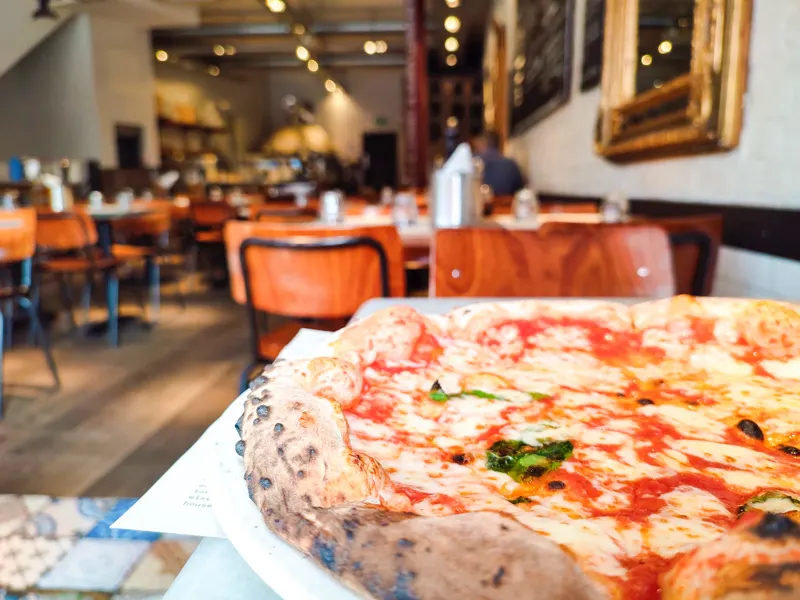 best pizza shops in muswell hill - franco manca sourdough pizza review - franco manca review - muswell hill pizza - best places to eat in muswell hill - franco manca pizzeria - best neapolitan pizza in london