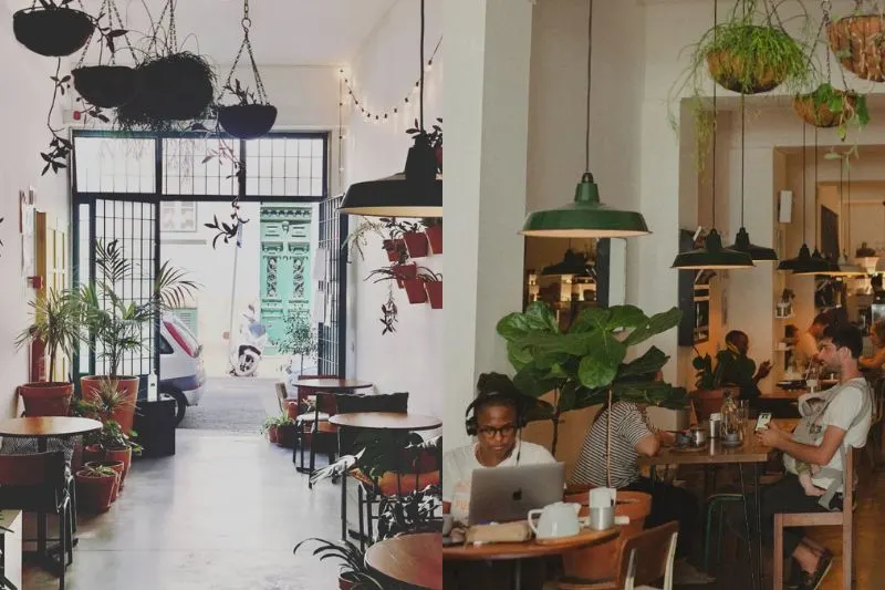 best cafes to work in lisbon - best laptop friendly cafes in lisbon - best cafes to study lisbon - best cafes to get work done in lisbon - where to work remotely in lisbon - best places to study in lisbon lisboa - cafes suitable for working lisbon laptop friendly coffee shops with wifi power outlets - curva cafe