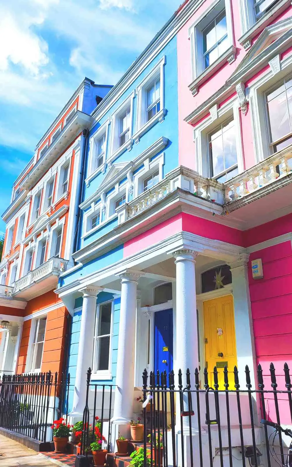 most colorful places in london - most scenic places in london - most colorful streets in london - most colorful mews in london - most colorful houses in london - most beautiful places in london - best hidden gems in london - most beautiful secret places in london - carnaby street - covent garden - bonny street camden - devonshire mews south marylebone - neal's yard - soho - elan cafe - james street - primrose hill colorful houses - chalcot square - chalcot street