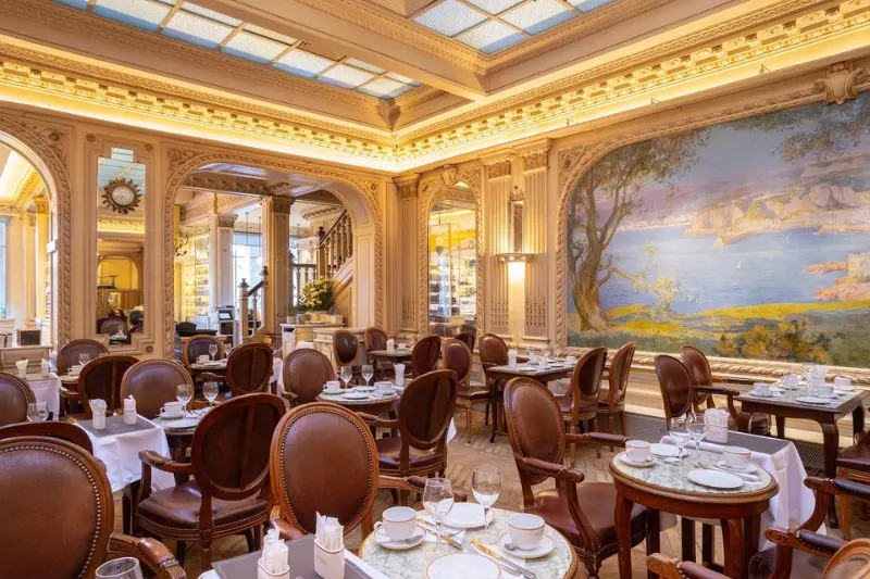 most instagrammable cafes in paris - most colorful cafes in paris - cute cafes in paris - pretty cafes in paris - flower cafes in paris - floral cafes in paris - best cafes in paris - neon cafes in paris - pink cafes in paris - most beautiful cafes in paris - angelina rue de rivoli