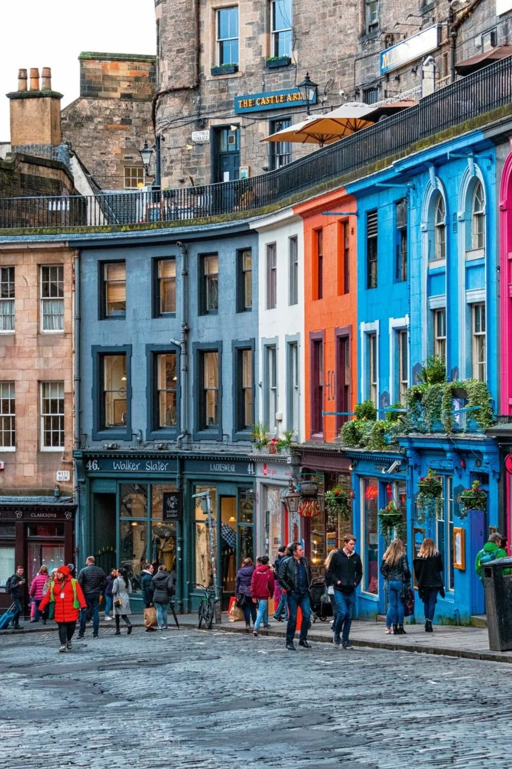 most instagrammable places in edinburgh scotland - what to do in edinburgh - best things to do in edinburgh scotland - most colorful places in edinburgh - most instagrammable cafes in edinburgh - best viewpoints in edinburgh - best photo spots in edinburgh - best photography spots in edinburgh - most beautiful places to visit in edinburgh - victoria street