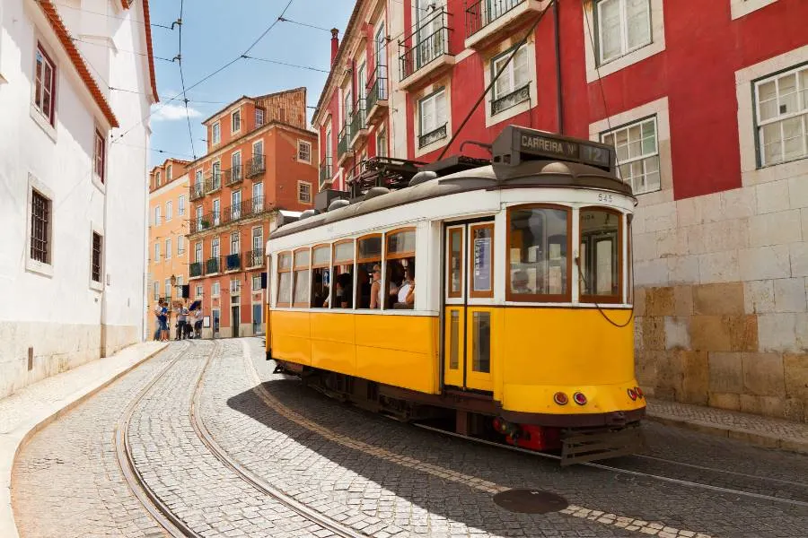 most instagrammable places in lisbon portugal - best things to do in lisbon - most colorful places in lisbon - best photography spots in lisbon - best places to take pictures in lisbon portugal - most beautiful places to visit in lisbon portugal - old tram lisbon