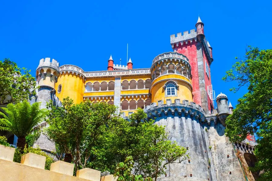 most instagrammable places in lisbon portugal - best things to do in lisbon - most colorful places in lisbon - best photography spots in lisbon - best places to take pictures in lisbon portugal - most beautiful places to visit in lisbon portugal - palacio da pena