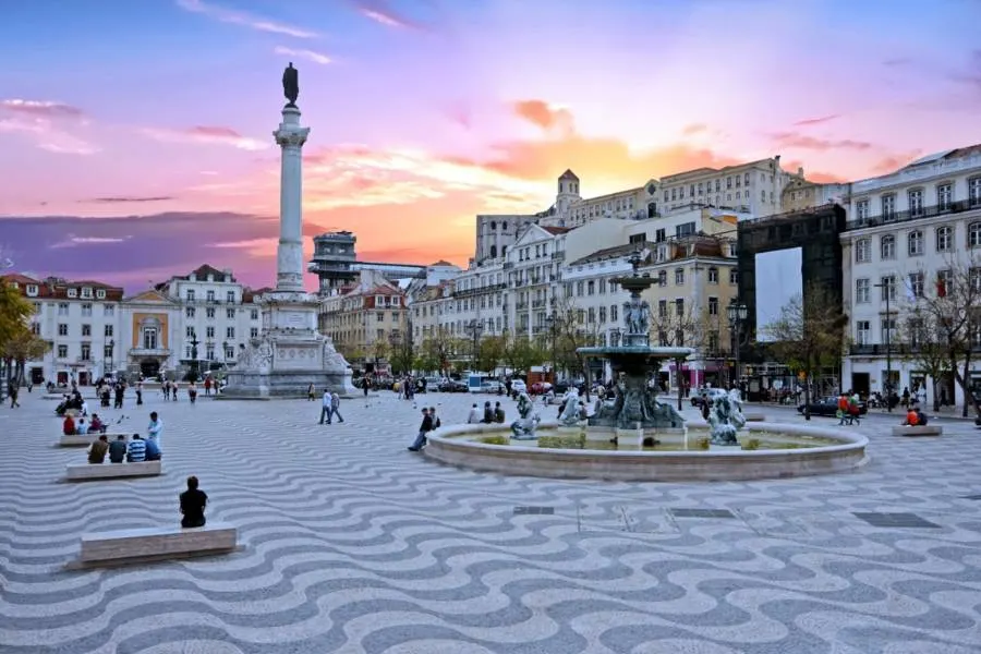 most instagrammable places in lisbon portugal - best things to do in lisbon - most colorful places in lisbon - best photography spots in lisbon - best places to take pictures in lisbon portugal - most beautiful places to visit in lisbon portugal - rossio square