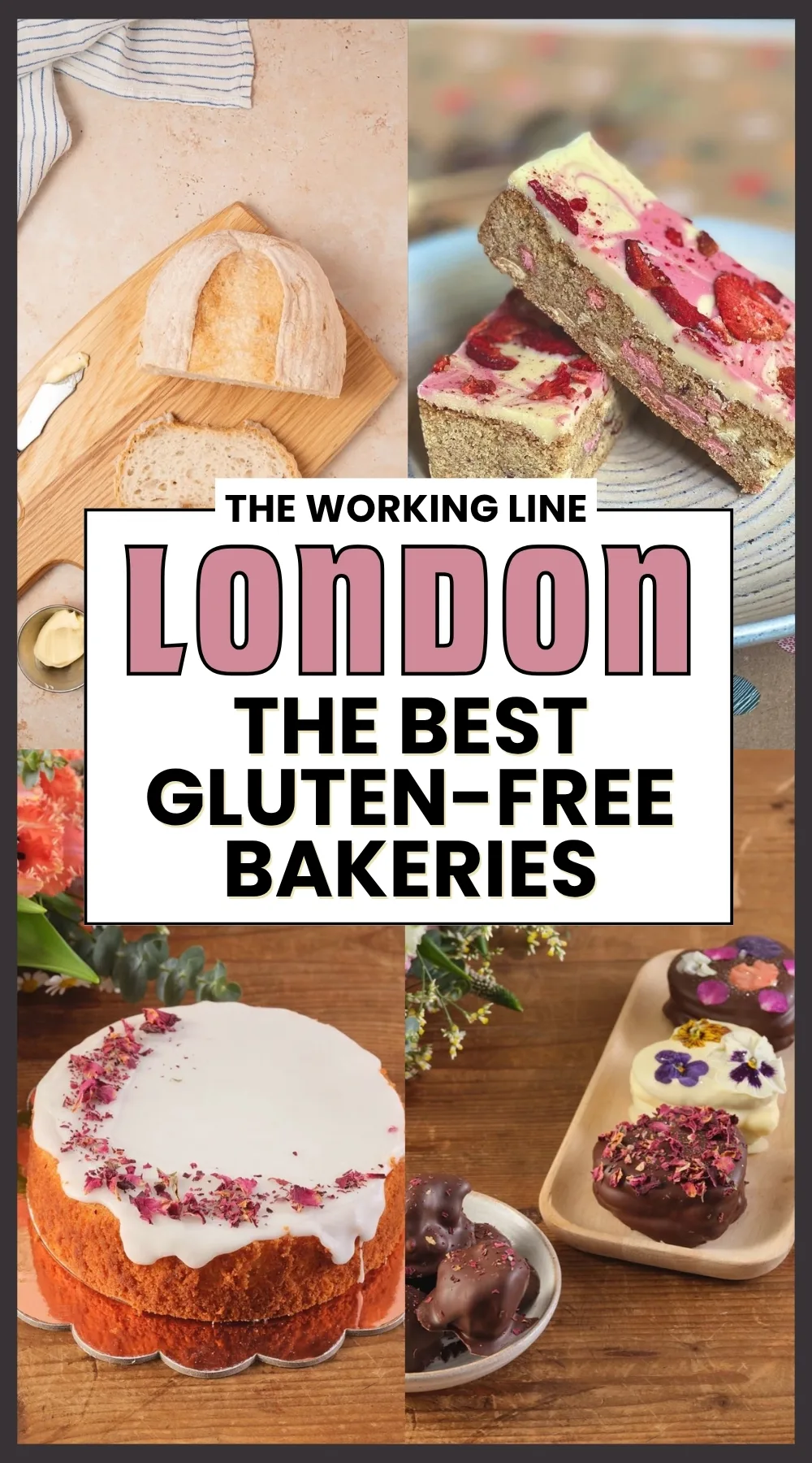best gluten free bakeries in london - best gluten free bakery london - best gluten free cakes london - gluten free desserts london - gluten free cakes in london - best vegan bakeries in london food guide