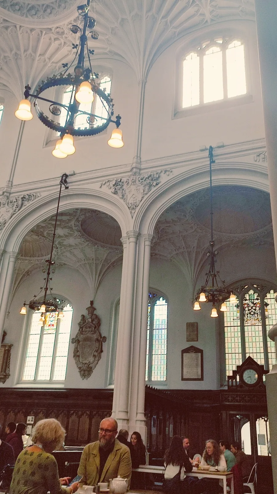 most instagrammable cafes in london - beautiful cafes in london - host cafe review secret cafe in church london - host cafe st pauls - unique cafes to work in london study