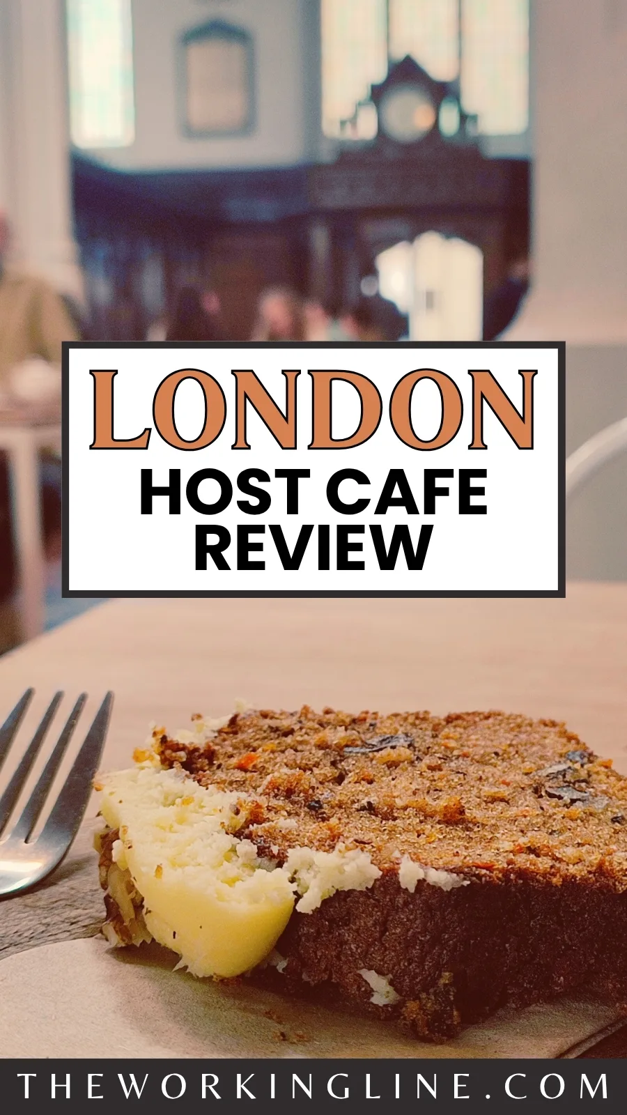most instagrammable cafes in london - beautiful cafes in london - host cafe review secret cafe in church london - host cafe st pauls - unique cafes to work in london study