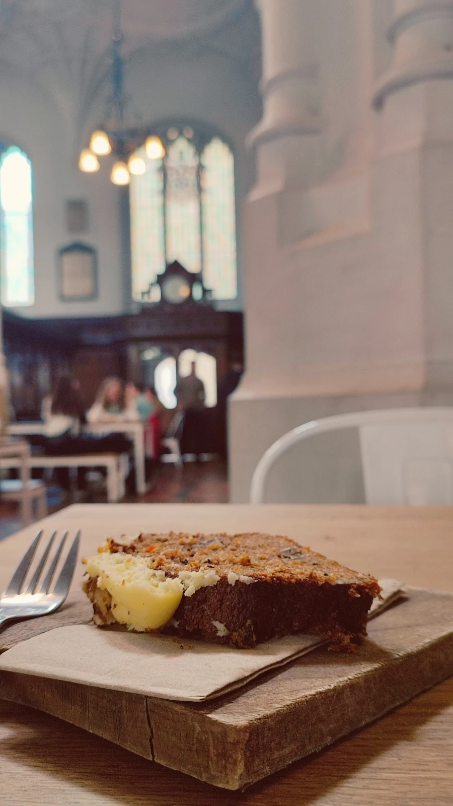 most instagrammable cafes in london - beautiful cafes in london - host cafe review secret cafe in church london - host cafe st pauls - unique cafes to work in london study