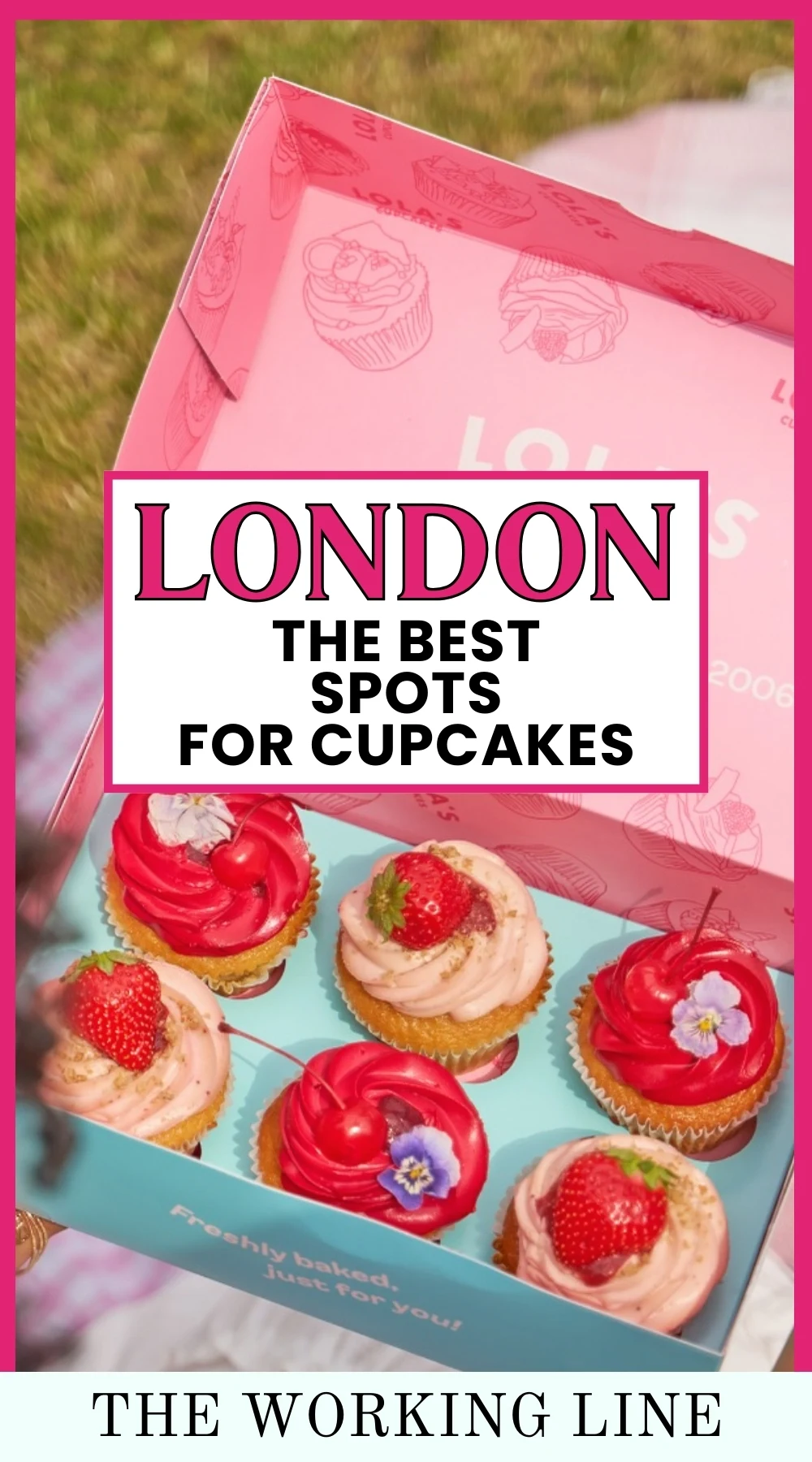 best cupcakes in london - luxury cupcakes in london - hummingbird bakery london - mini cupcakes in london - personalised cupcakes in london - lola's cupcakes london - best vegan bakeries in london - best vegan cupcakes in london - gluten free cupcakes in london - cutest bakeries in london travel guide