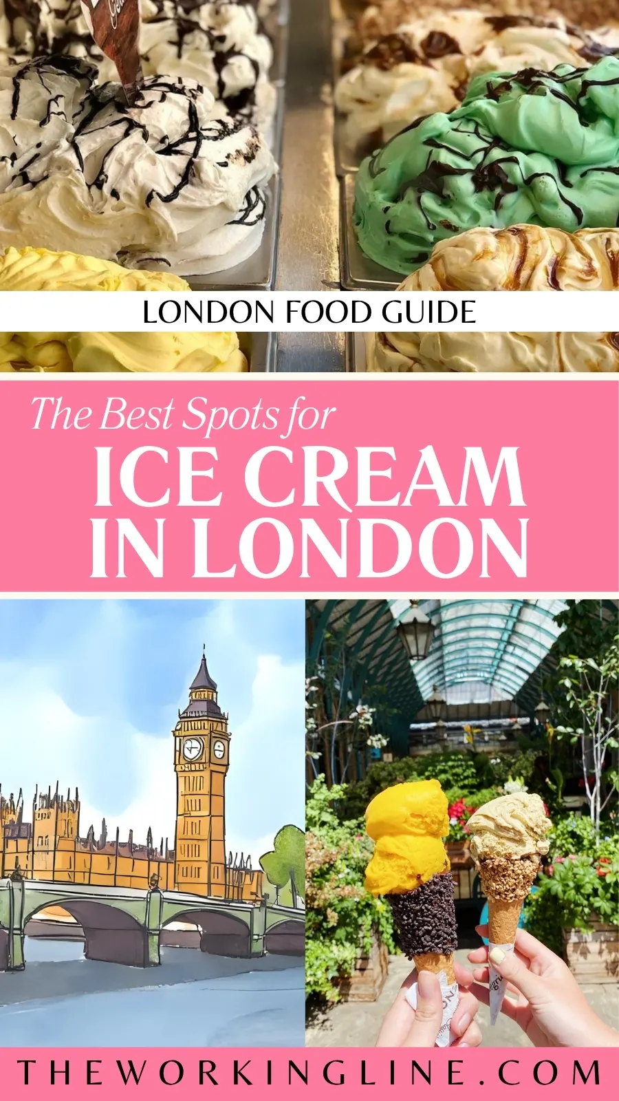 best ice cream in london food guide - unique desserts in london travel guide - must eat places in london uk