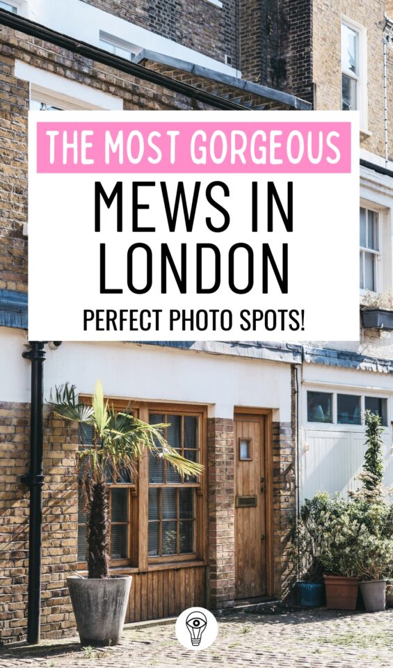 These 10 Pretty Mews in London are Every Influencer's Dream