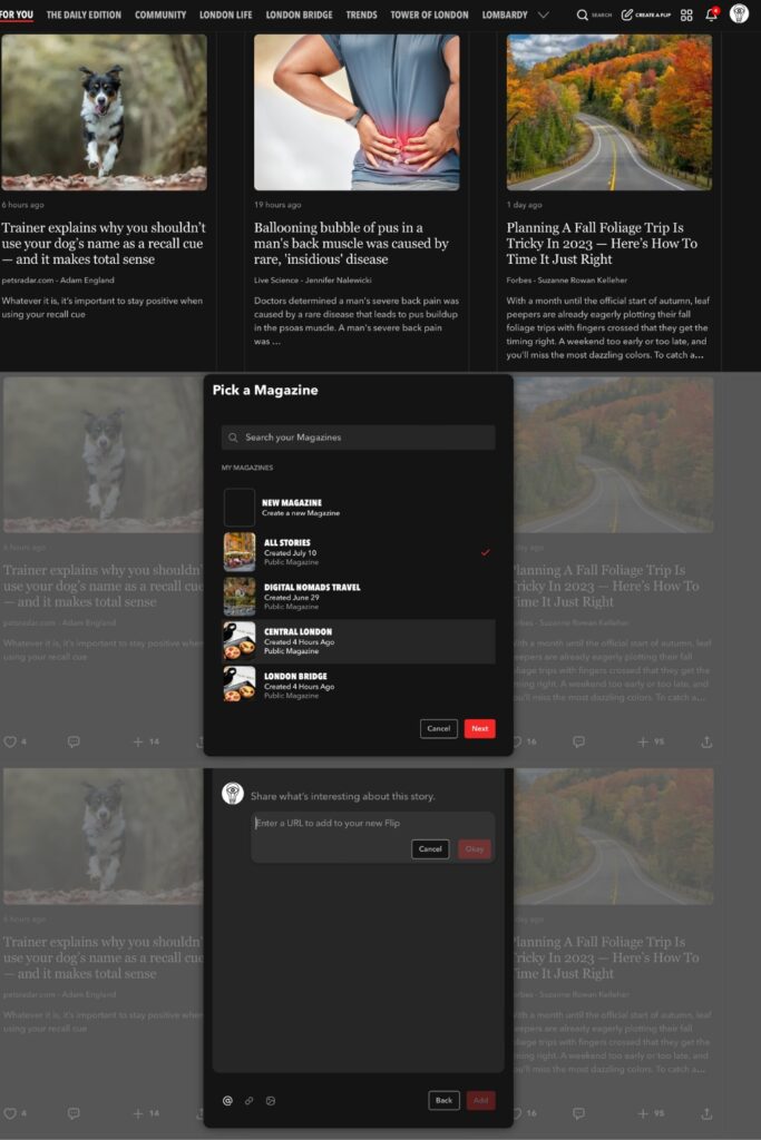 how to use flipboard for bloggers - how to post on flipboard - how to become a flipboard publisher - does flipboard pay publishers - how to get viral blog traffic - how to increase blog traffic easily - secret ways to increase blog traffic - how to become a full time blogger - how to attract pageviews on blog with flipboard social media - best platforms to share blog articles 