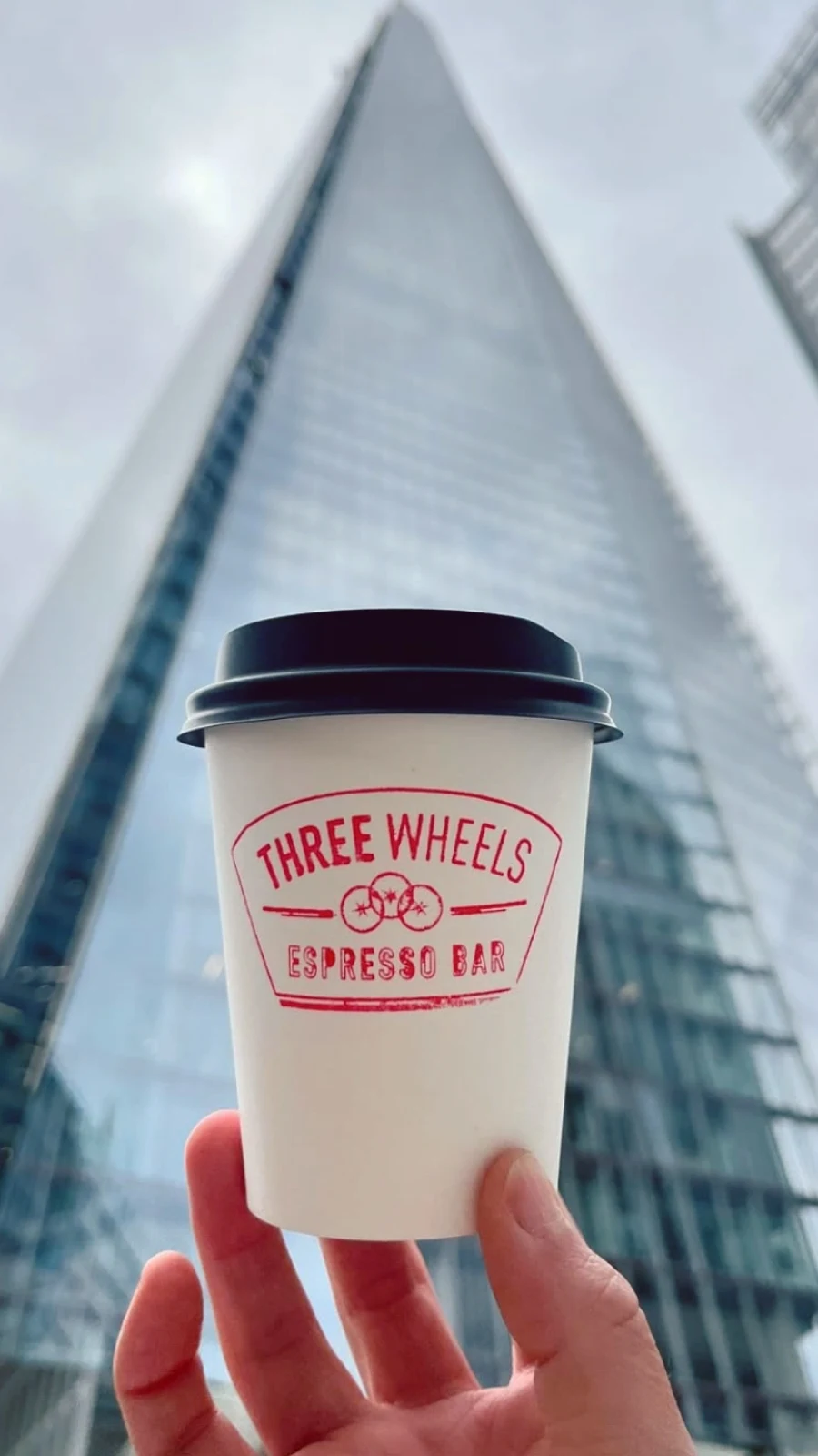 Best Coffee in London Bridge Station: Three Wheels Coffee