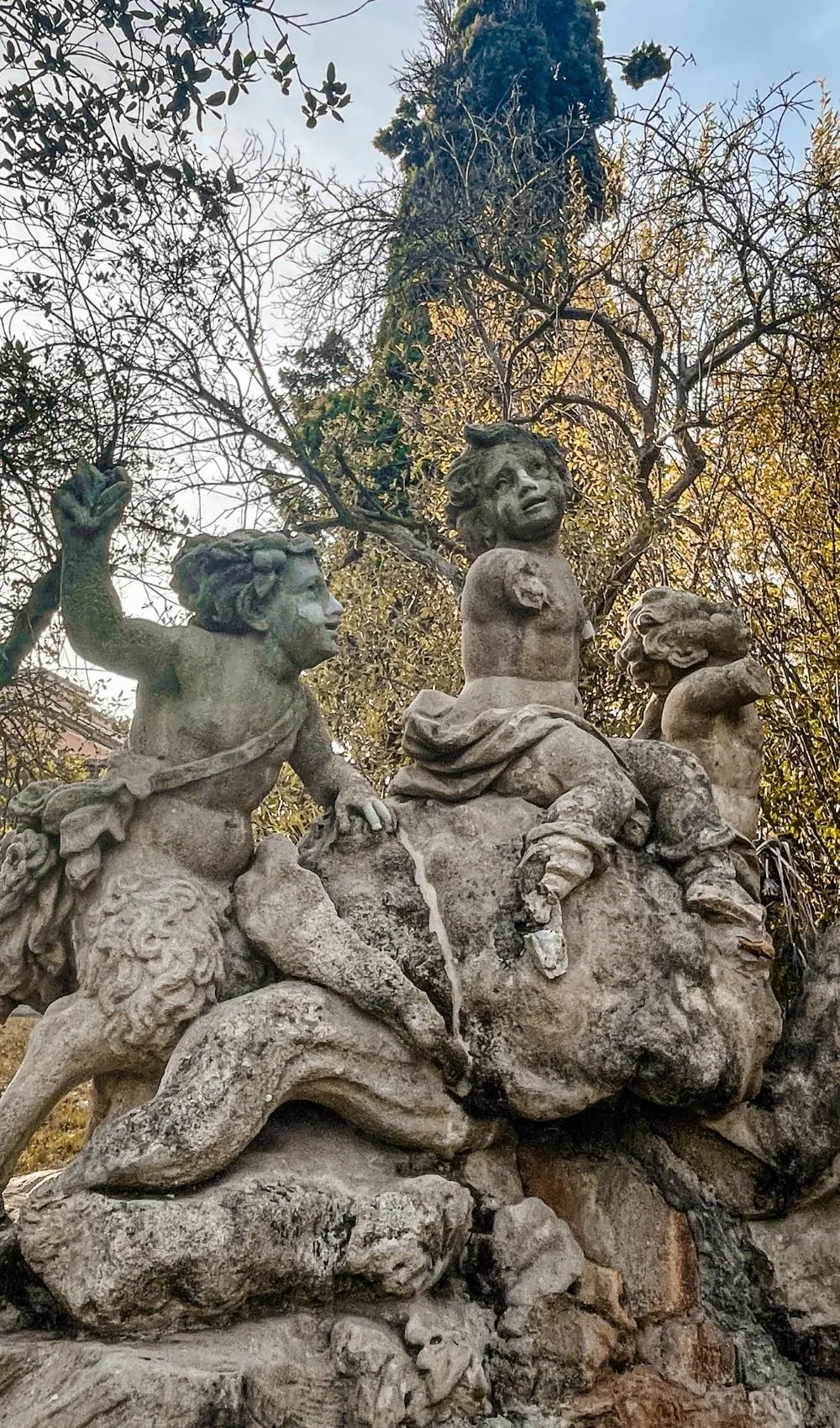 most beautiful places in rome - most beautiful gardens in rome - beautiful churches in rome - most instagrammable places in rome - best hidden gems in rome - most beautiful villas in rome to visit - magical places in rome - best hidden gems in italy - where to find sculptures in rome - where to find statues in rome - villa sciarra rome trastevere review - villa sciarra statues explanation - mythological statues in rome - beautiful parks in rome - free things to do in rome italy 