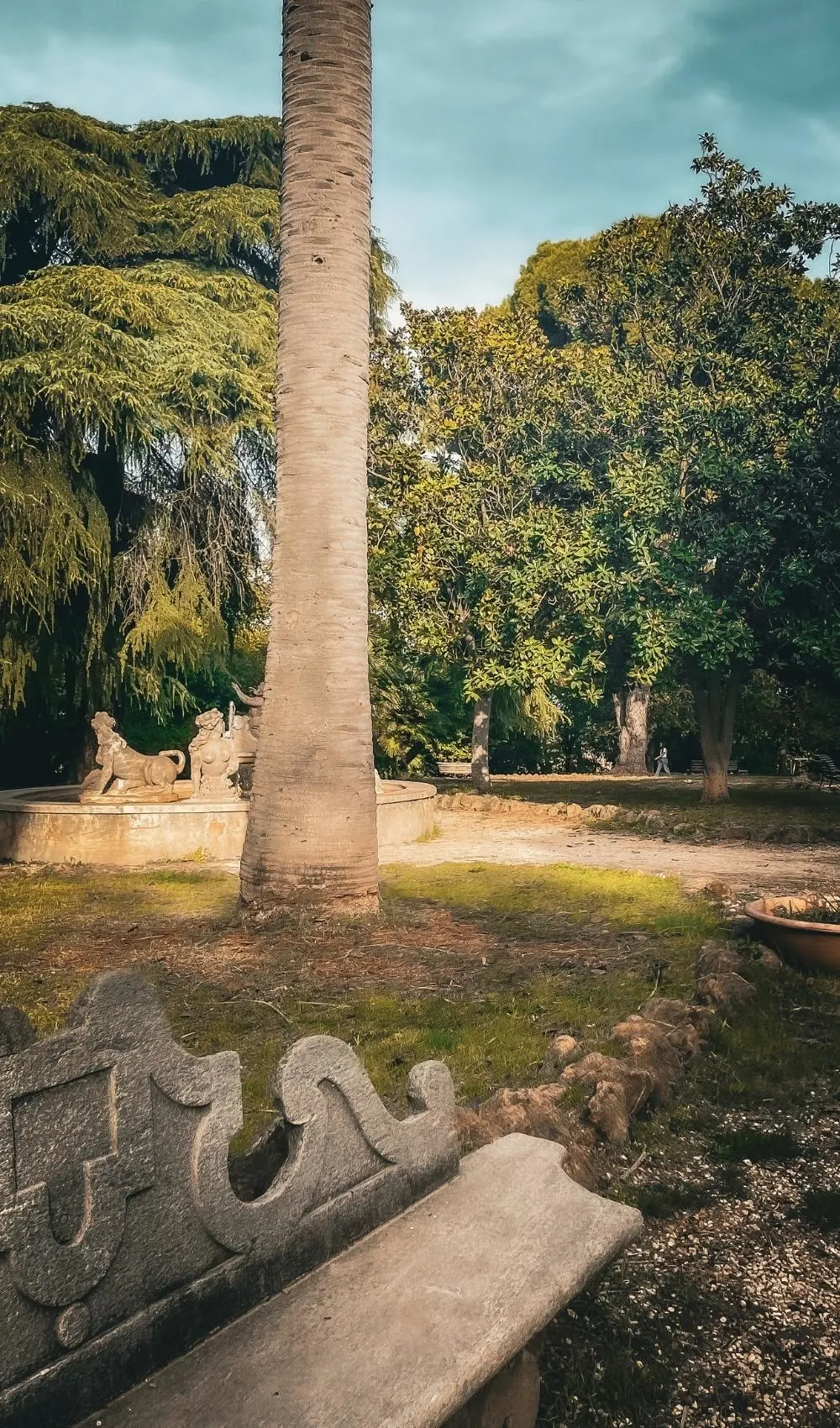 most beautiful places in rome - most beautiful gardens in rome - beautiful churches in rome - most instagrammable places in rome - best hidden gems in rome - most beautiful villas in rome to visit - magical places in rome - best hidden gems in italy - where to find sculptures in rome - where to find statues in rome - villa sciarra rome trastevere review - villa sciarra statues explanation - mythological statues in rome - beautiful parks in rome - free things to do in rome italy 