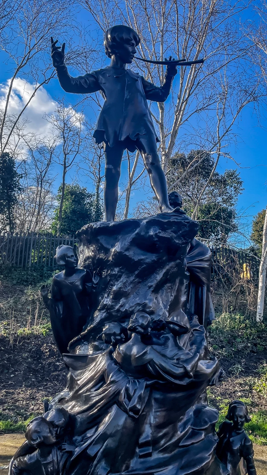Best Hidden Gems in West London: Peter Pan Statue at the Diana Memorial Playground