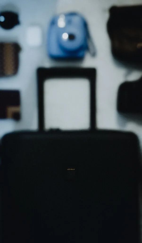 level 8 luminous textured luggage set review - are level 8 suitcases worth it - best suitcases for digital nomads - sturdy suitcases brands - best carry on suitcases - level 8 brand story - level 8 luggage review set - level 8 black suitcases