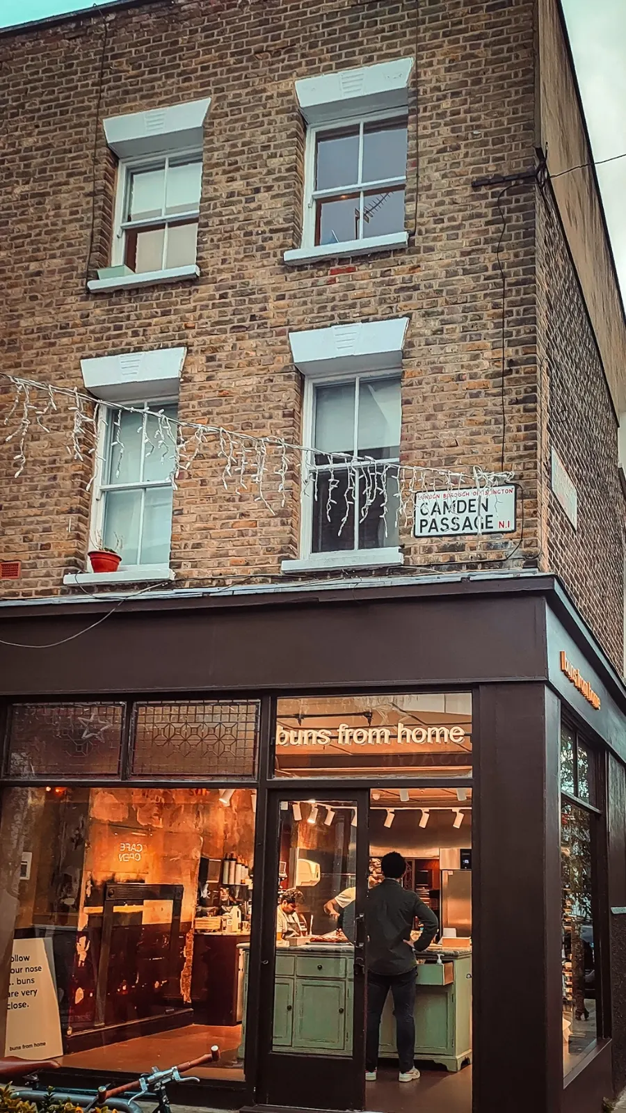 secret alleys in london - secret passageways in london - oldest streets in london - camden passage history islington - camden passage antique market angel - best free things to do in north london - one day in london - historical sites in london - best shops camden passage buns from home