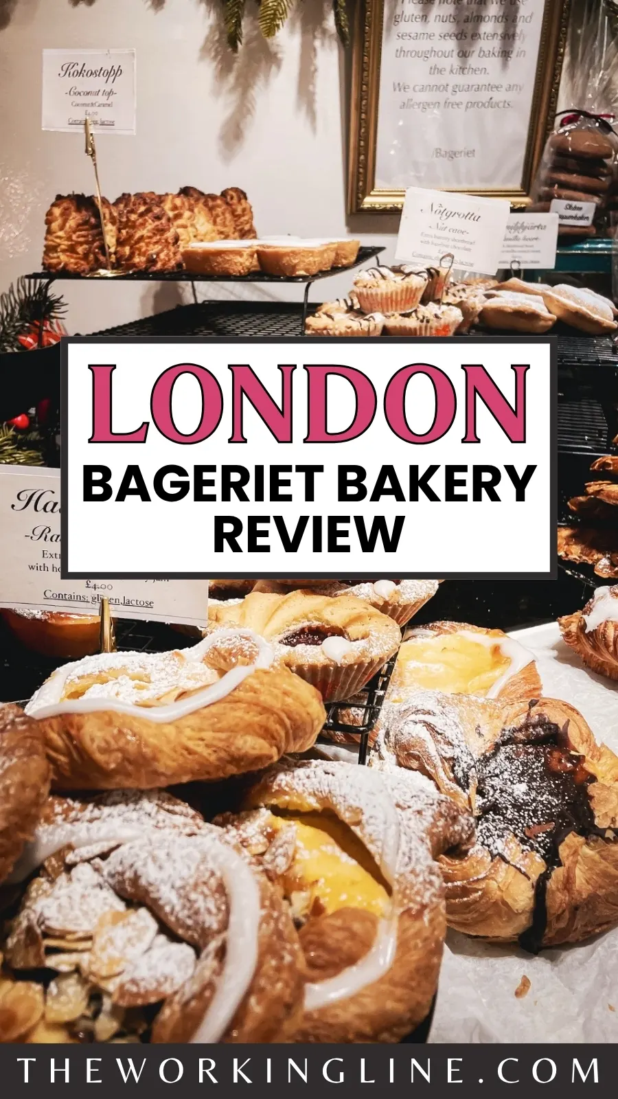 bageriet menu - bageriet bakery london review - swedish princess cake - prinsesstarta in london - swedish bakery london - best bakeries in central london - bakery covent garden - best scandinavian bakeries in london - best cinnamon buns in london - bageriet review covent garden rose street