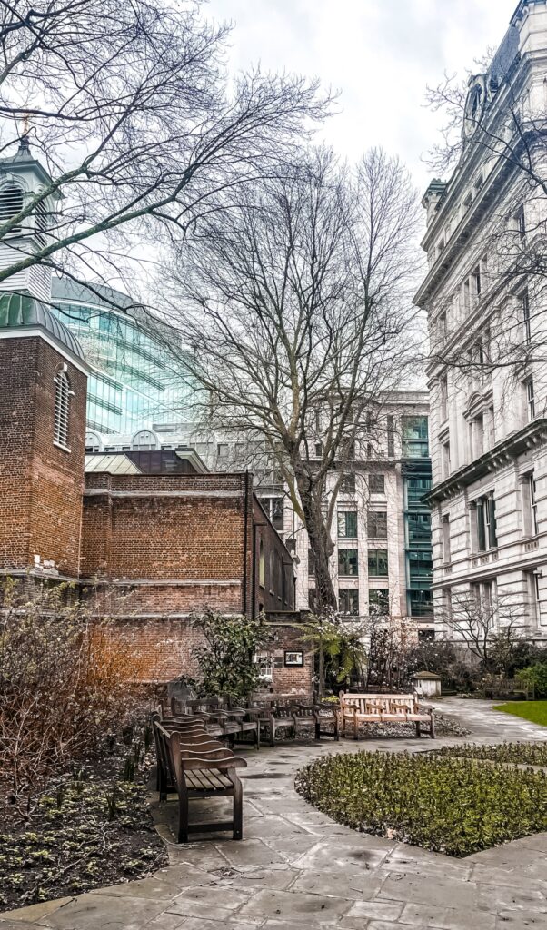 london churchyards - best hidden gems in london - city of london churchyards - largest cathedral in london - secret churches in london - secret churches city of london - secret gardens in london - st dunstan church london - st dunstan in the east church - abandoned church london - burned down church london - most beautiful places in london - most romantic places in london for a date - best things to do in london for young adults - most beautiful churches in london - most secret parks in london - free things to do in london on a budget - most beautiful gardens in east london - most beautiful gardens in central london - oldest churches in london - best places to write in london - most beautiful neighborhoods in london to walk around - best secret photo spots in london - postmans park st botolph without aldersgate