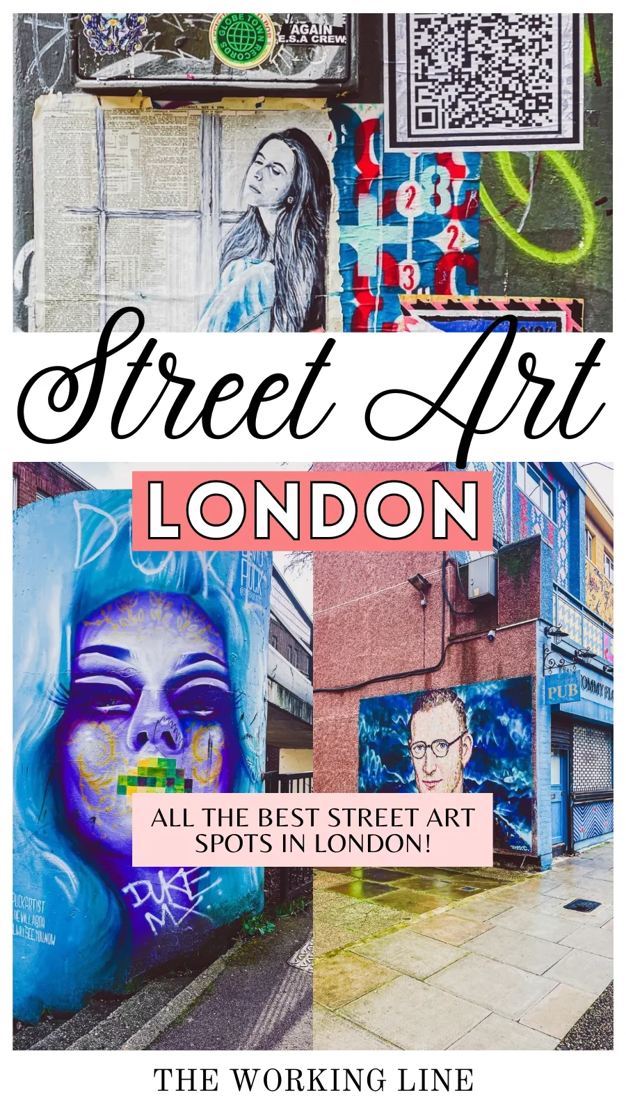 best street art in london street art spots - london travel guide - london bucket list - best things to do in london off the beaten path