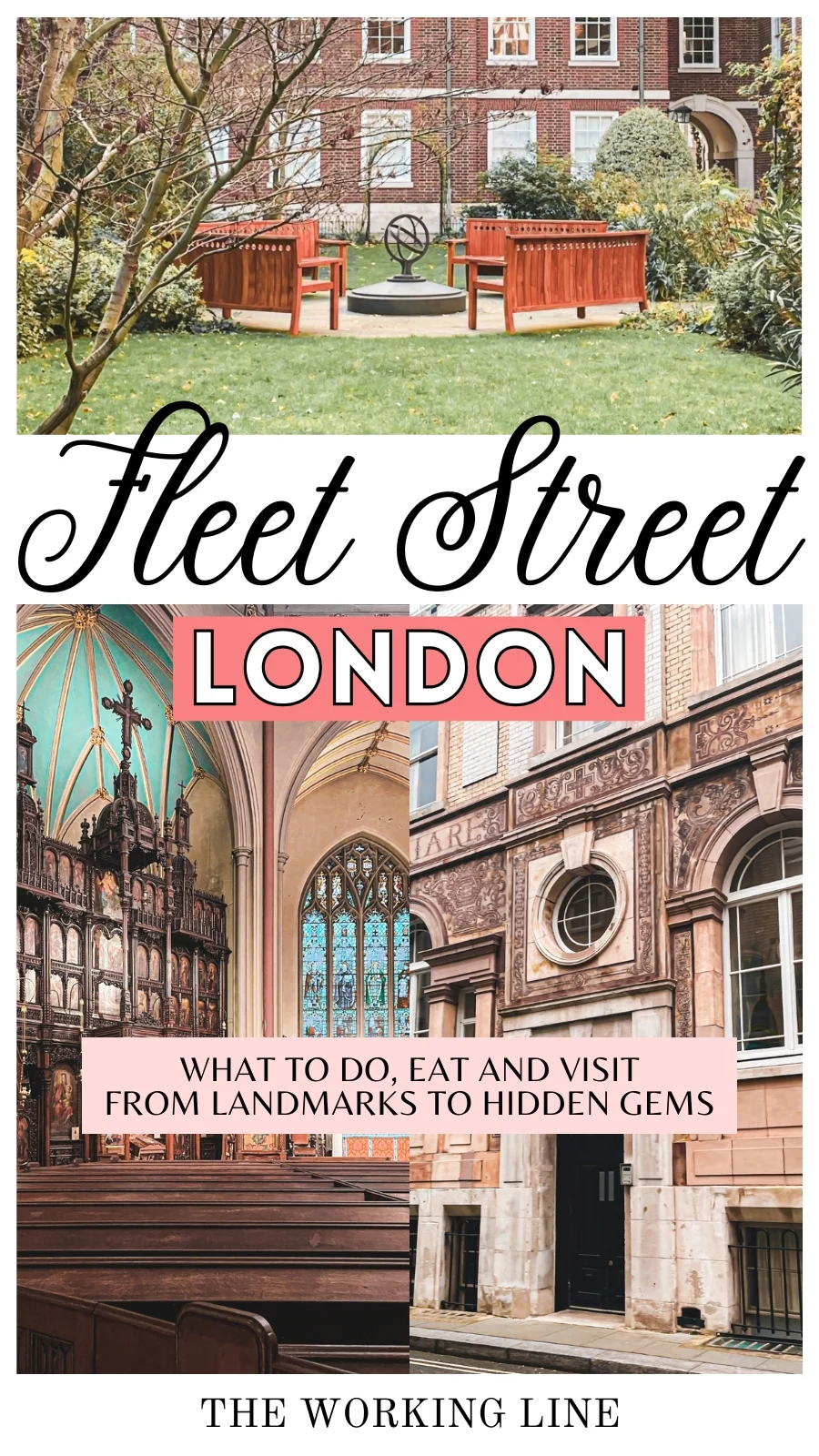 best things to do in fleet street london aesthetic - london travel guide - london bucket list - free things to do in london - city of london travel guide - best hidden gems in london