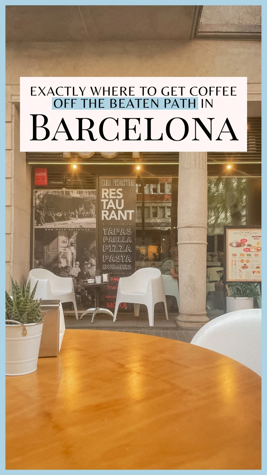 best cafes in barcelona spain - best breakfast in barcelona aesthetic - barcelona travel guide - best restaurants in barcelona bucket list - barcelona hidden food gems - best places to eat in barcelona off the beaten path - best brunch in barcelona - best coffee shops in barcelona cute cafes - best things to do in barcelona - best places to visit in barcelona 