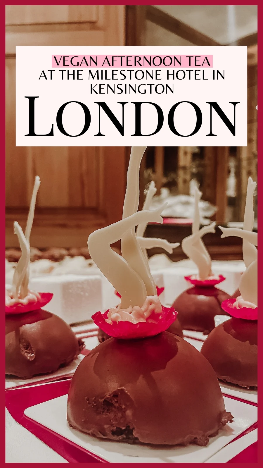 best london food guide - chef danielle maupertuis at the milestone hotel kensington - london events - best vegan afternoon tea in london - best vegan food in london - best vegan restaurants in london - london food guide - london travel guide