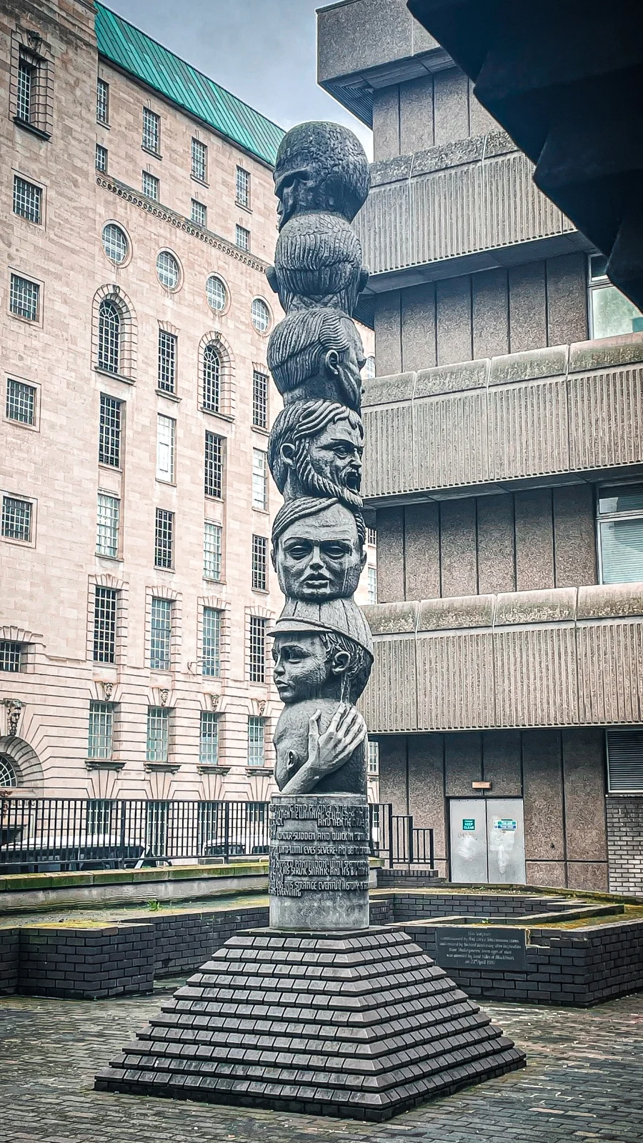 bookish locations in london - shakespeare sculptures in london and statues - literary locations - seven ages of man
