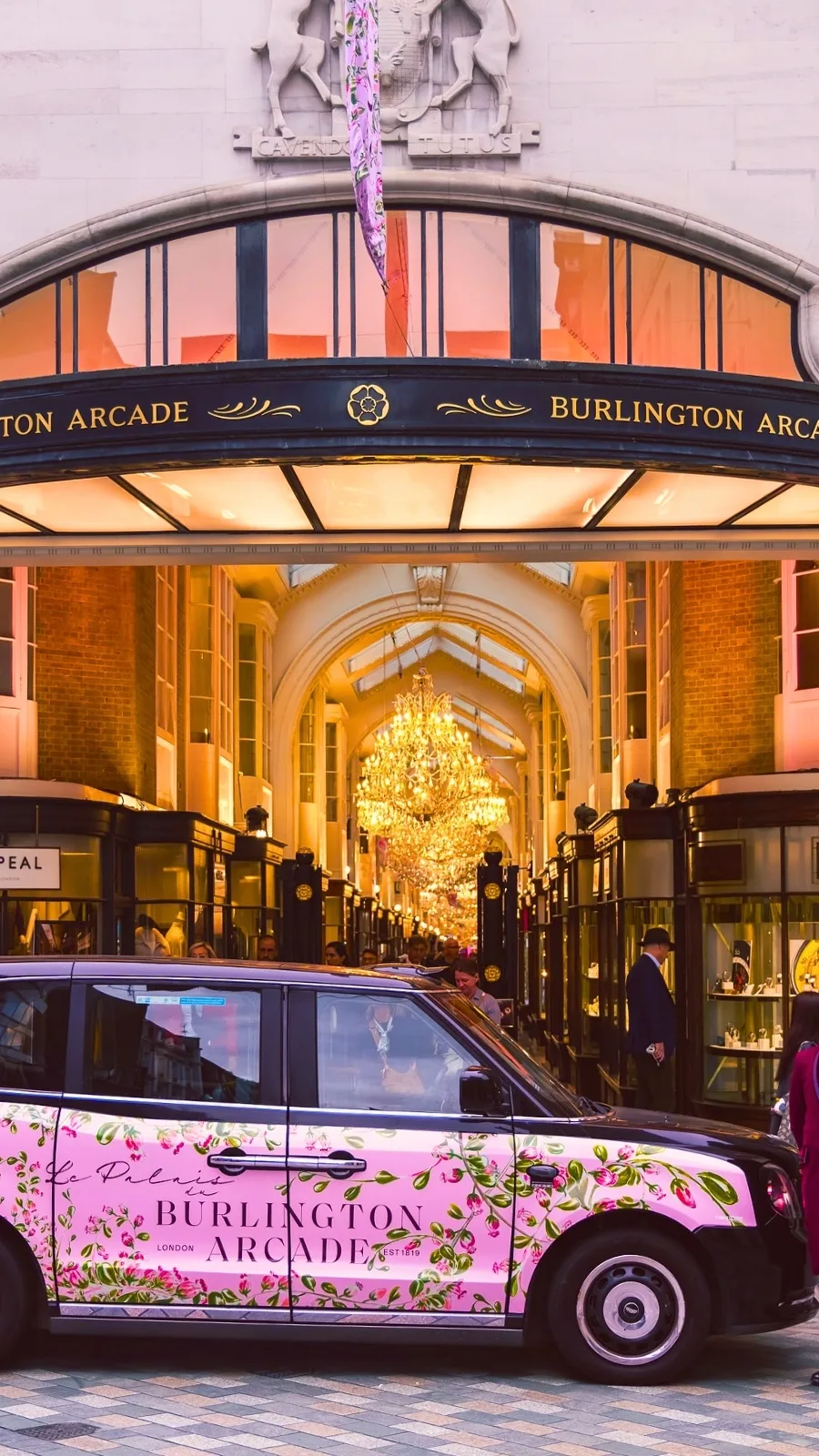 Best Christmas Shop Windows in London: Burlington Arcade