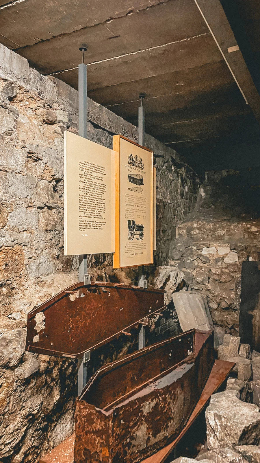 Best Church Ruins in London: St. Bride’s Church Crypt, Fleet Street