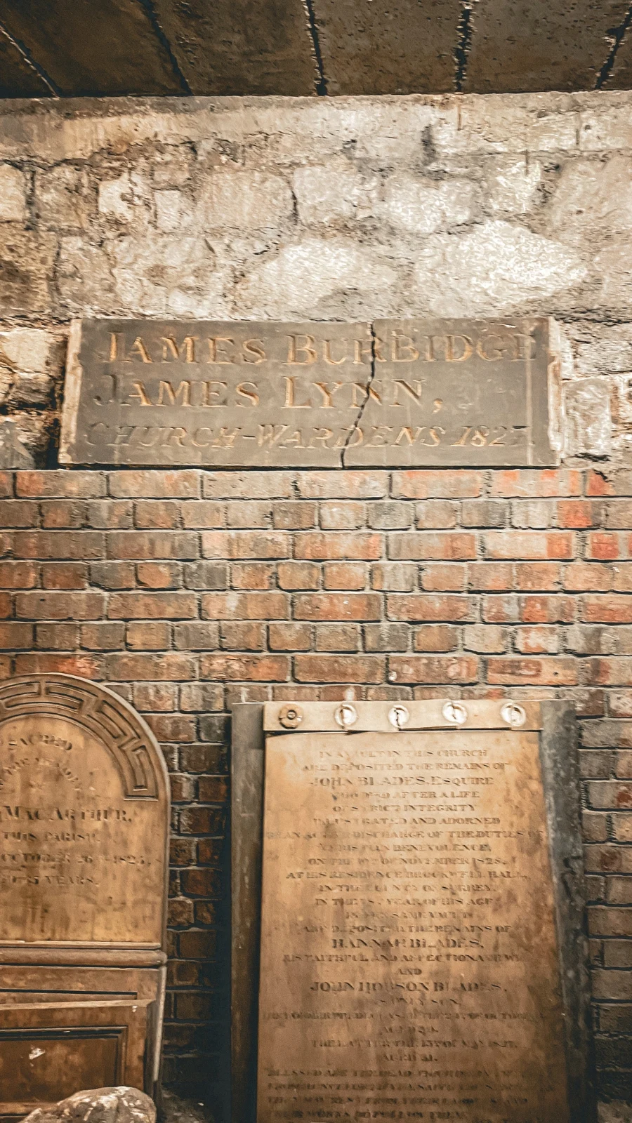 Best Church Ruins in London: St. Bride’s Church Crypt, Fleet Street