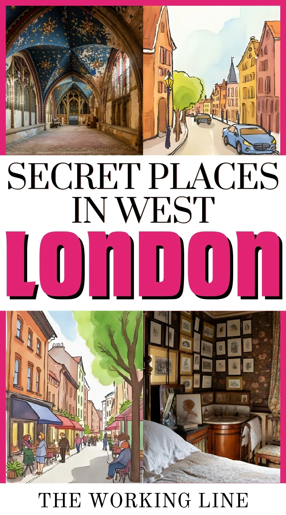 Best Hidden Gems in West London, Secret Gardens in london sightseeing - secret food spots in london travel guide - best things to do in west london chelsea, hammersmith, kensington
