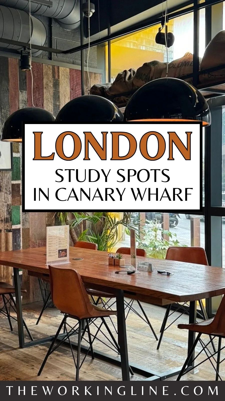 6 Places to Study in Canary Wharf, London and Cafes to Work