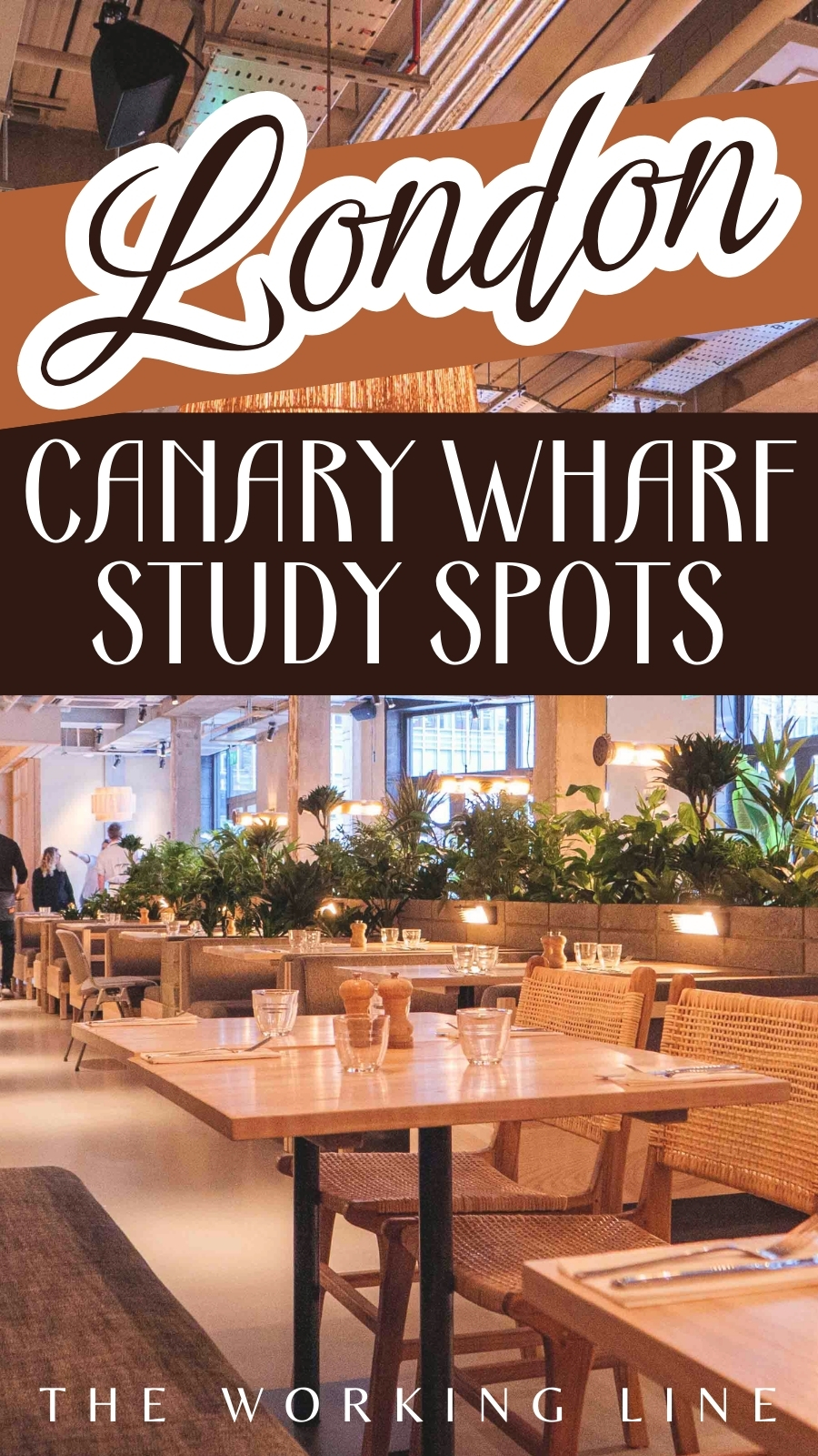 6 Places to Study in Canary Wharf, London and Cafes to Work