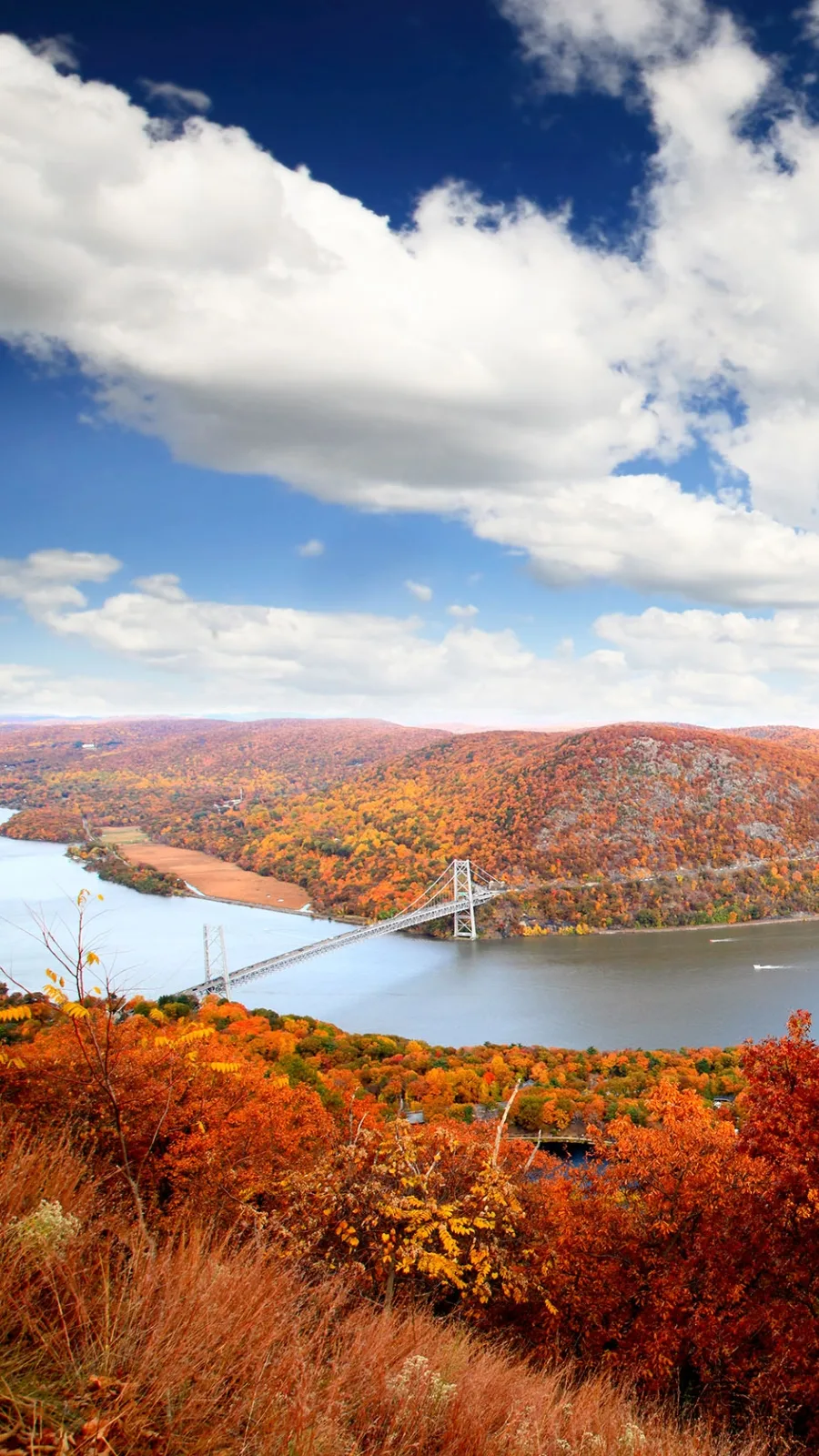 Pretty Places to Visit During Fall in NYC: Fall Foliage Cruise on the Hudson