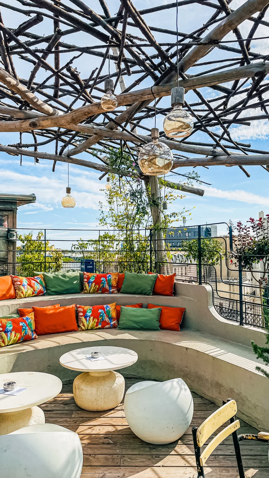 Best Things to Do in the Fall in Paris: Le Toit Rooftop, 20th Arrondissement