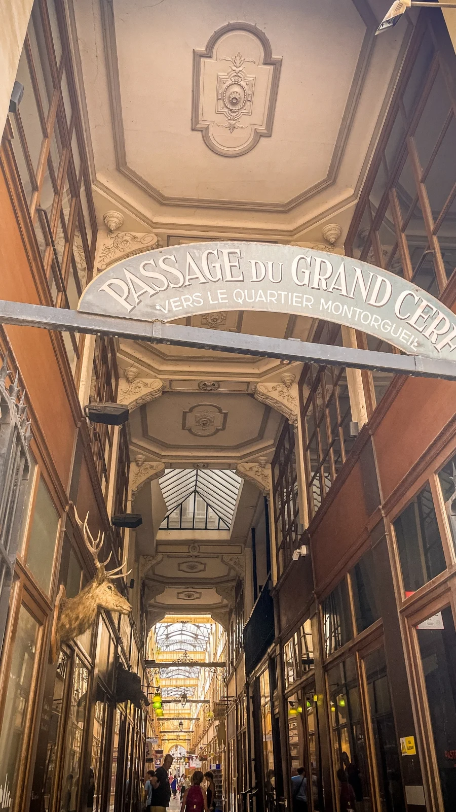 Best Things to Do in the Fall in Paris: Passage du Grand Cerf and Quartier Montorgueil