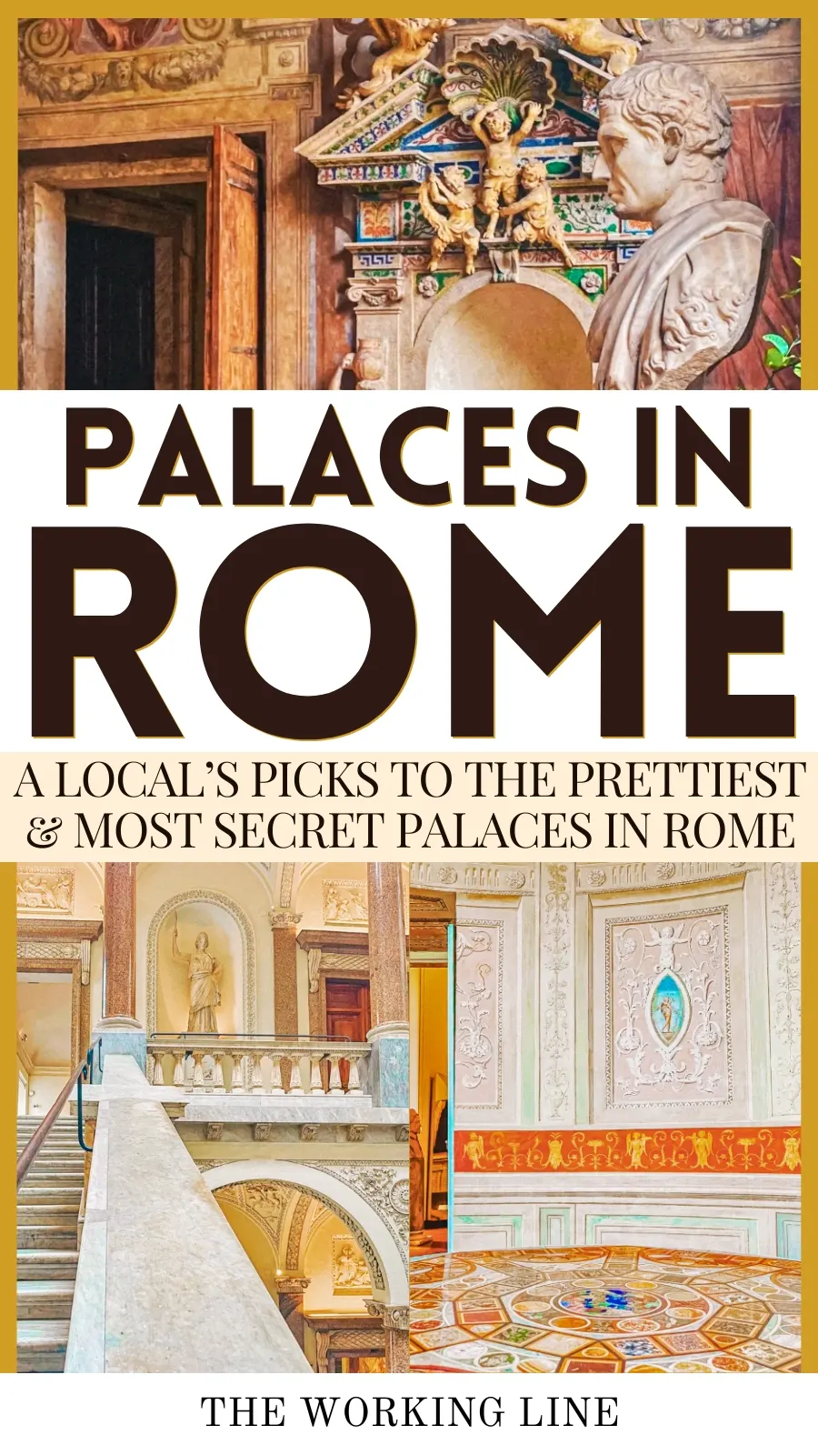 best palaces in rome to visit - beautiful palaces in rome travel guide - what to do in rome off the beaten path - most beautiful places to visit in rome hidden gems