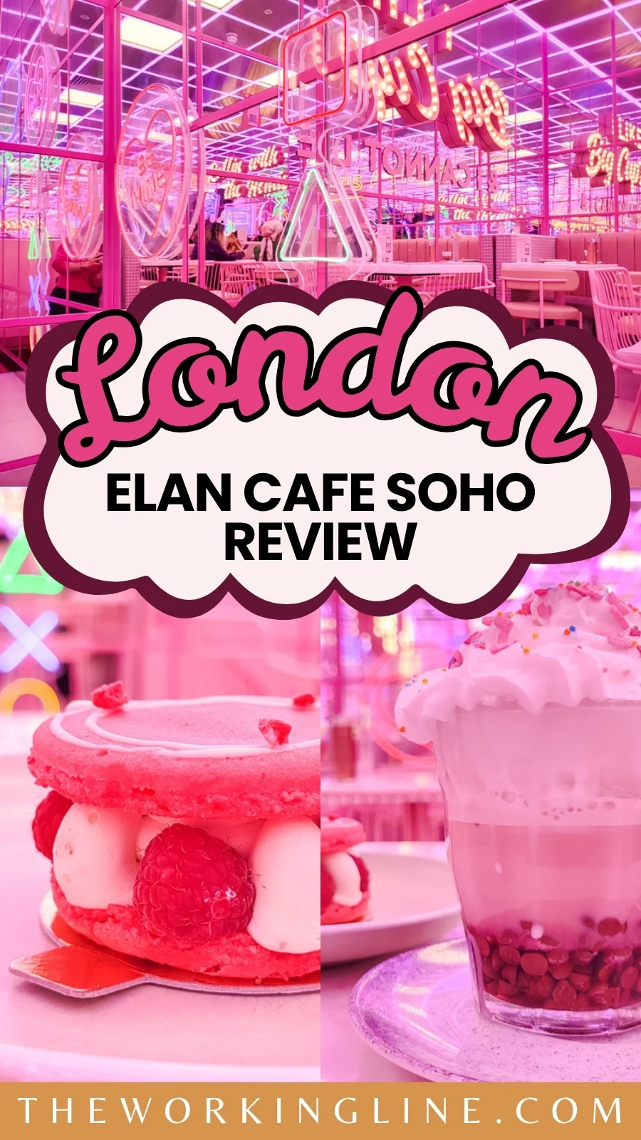 elan cafe soho london review - most instagrammable cafes in london travel guide - cutest coffee shops in central london wardour street