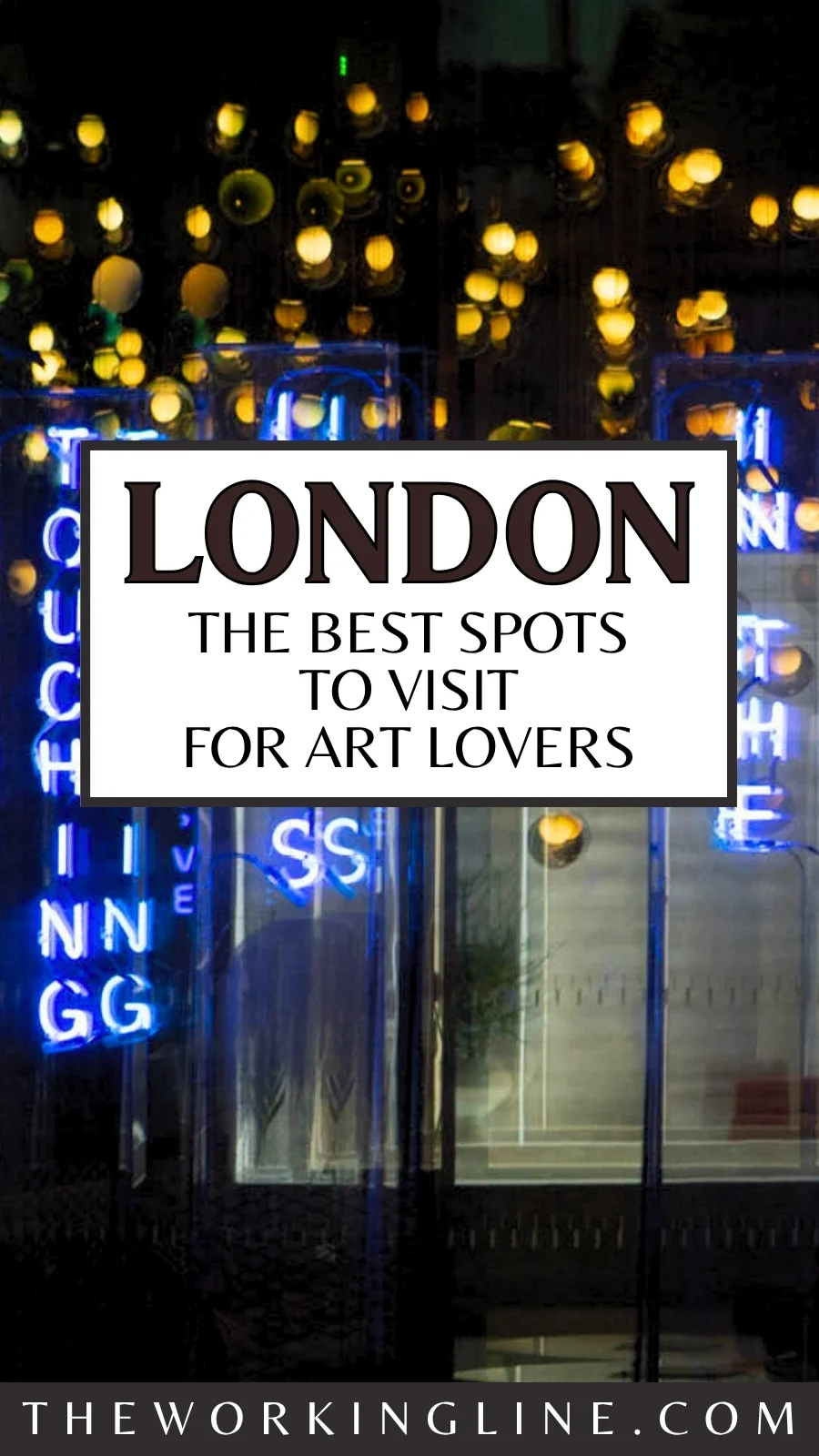 best inspiring london attractions - best arty hidden gems in london travel guide - free things to do in london for art lovers