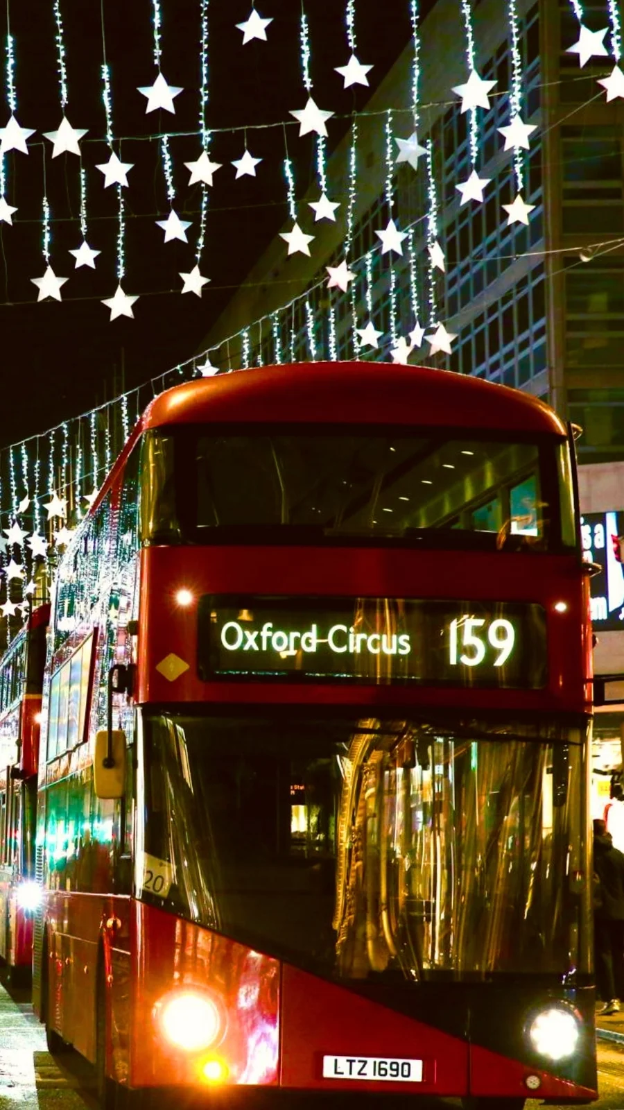 Christmas Places on Regent Street: Decorations at Oxford Circus