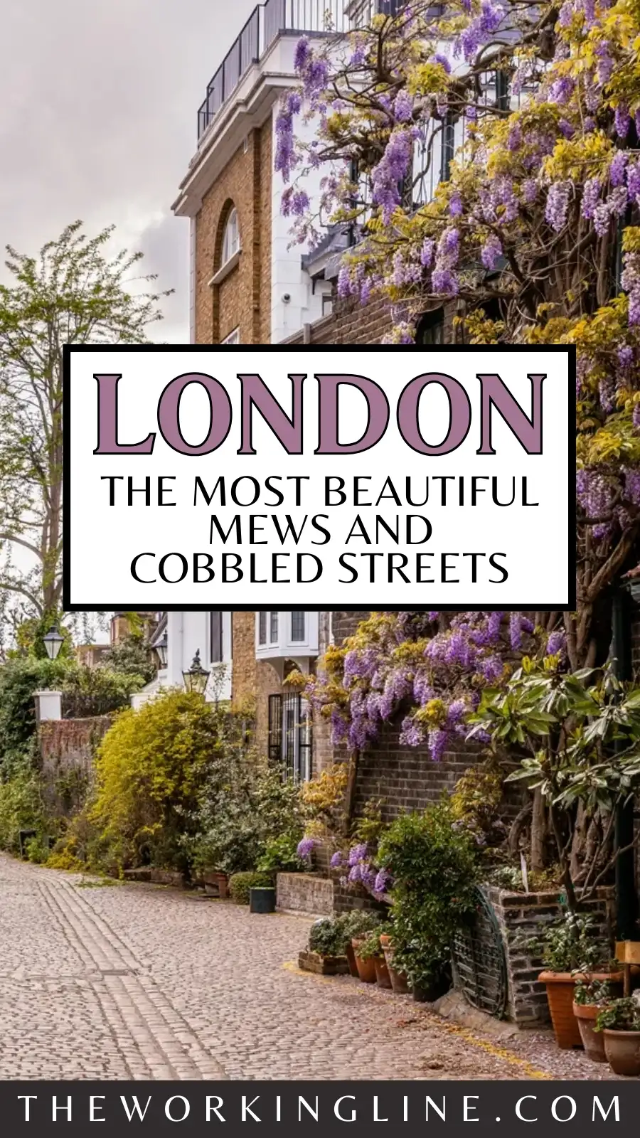 most beautiful mews in london travel guide - pretty cobbled streets in london bucket list photo spots
