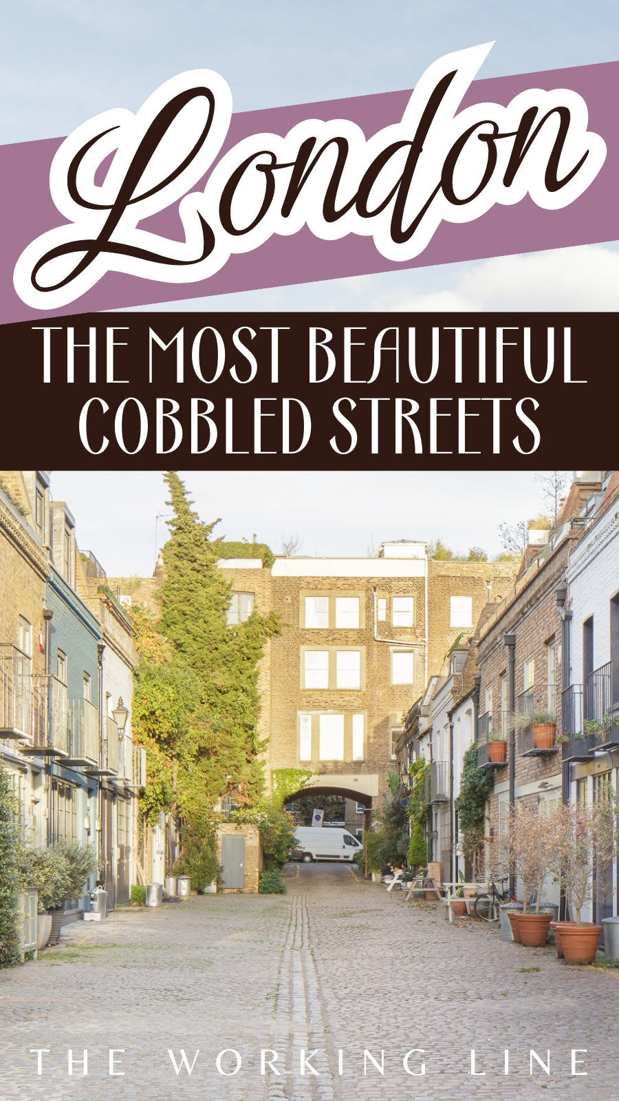 most beautiful mews in london travel guide - pretty cobbled streets in london bucket list photo spots