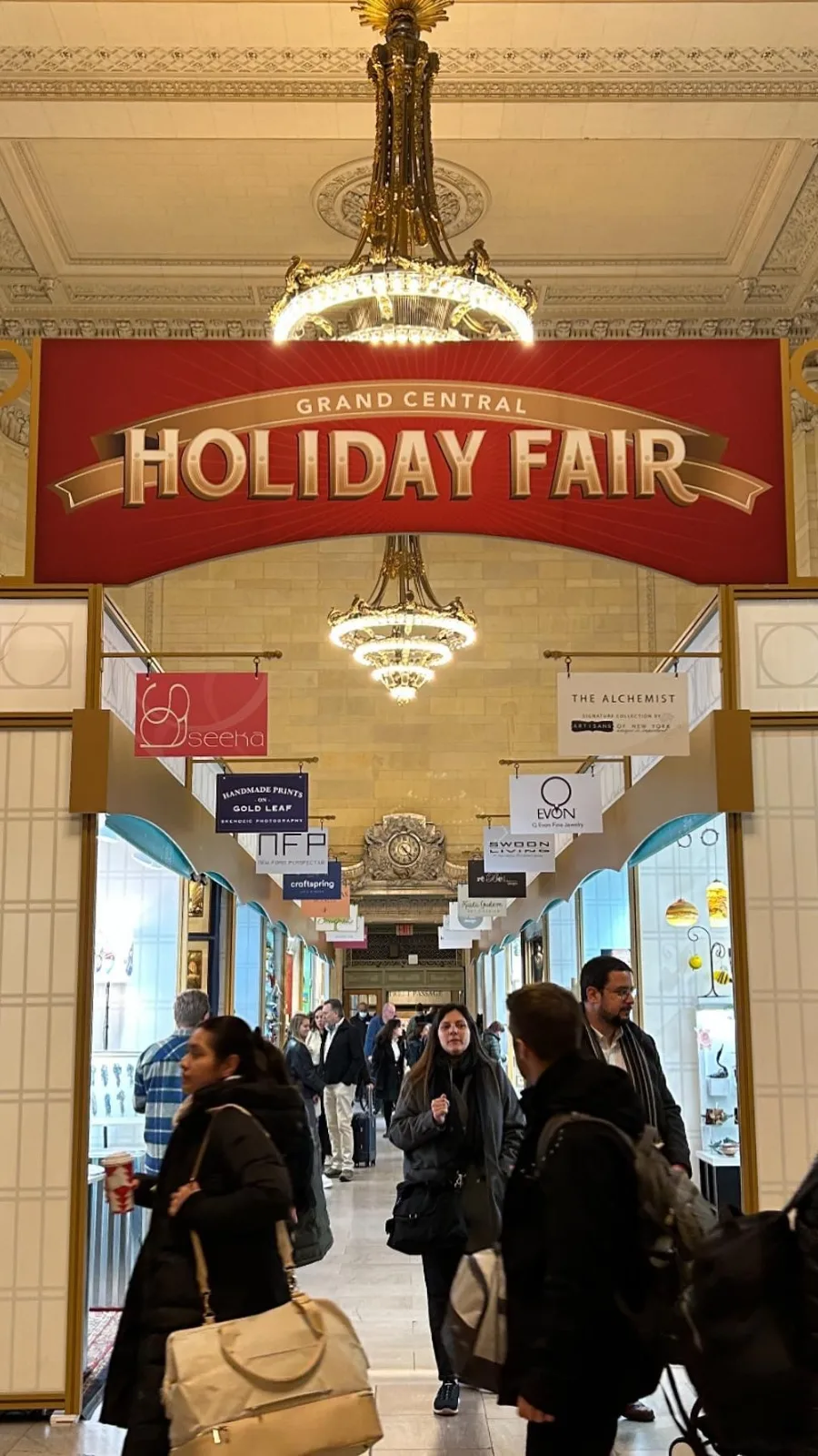 Best Christmas Markets in NYC: Grand Central Holiday Fair