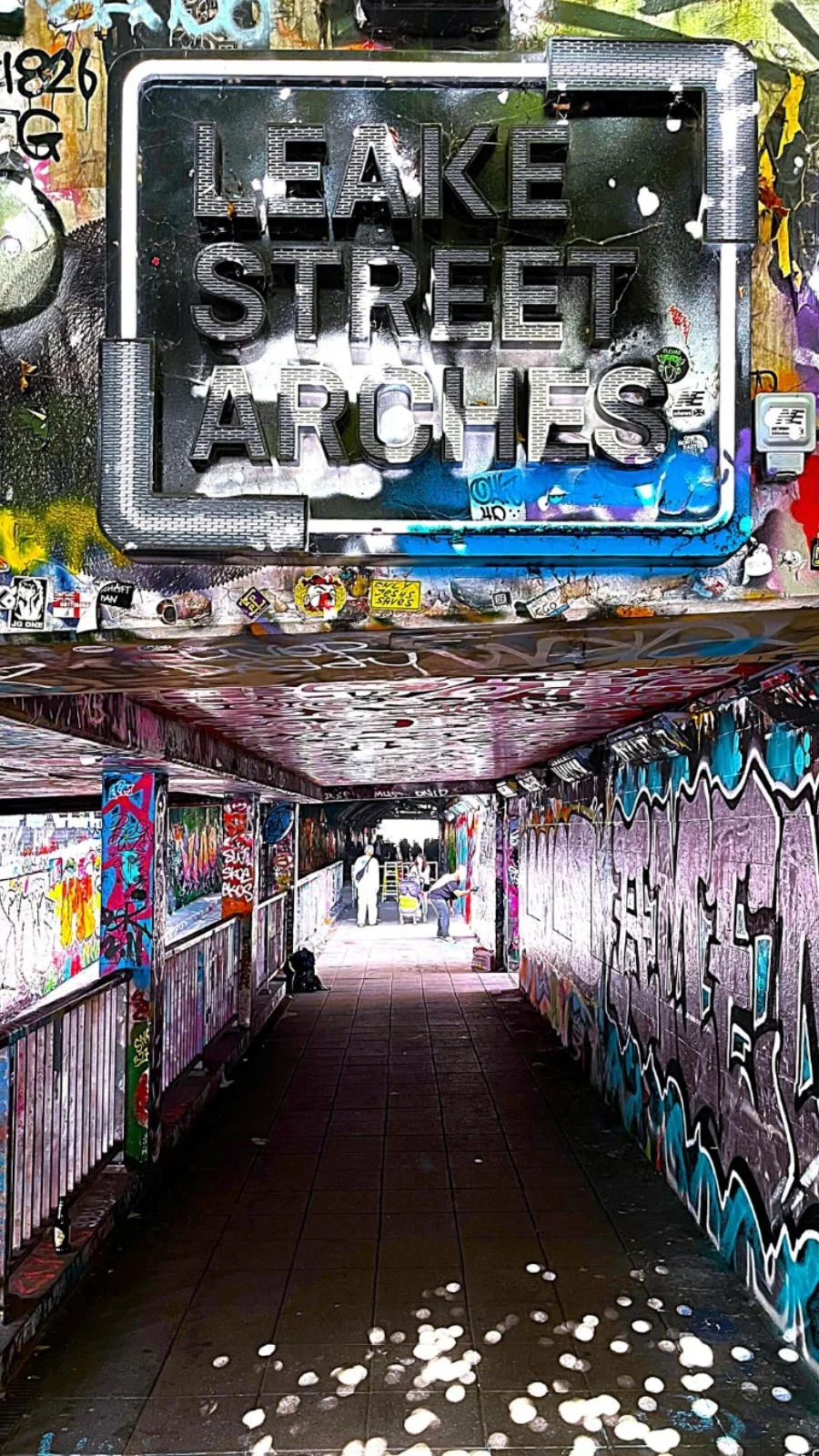 Best London Attractions for Art Lovers: Leake Street Arches, Waterloo