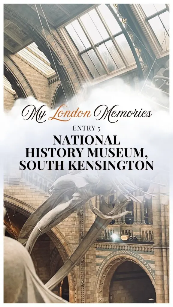 London Memories #5: National History Museum, South Kensington