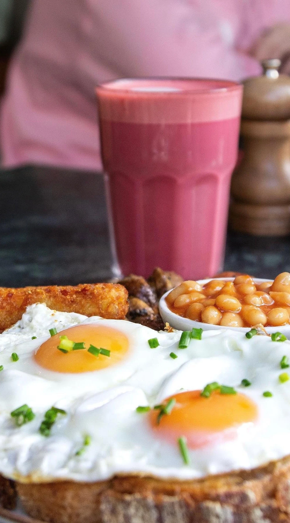 Best Colorful Lattes in London: Grounded Coffee, East London
