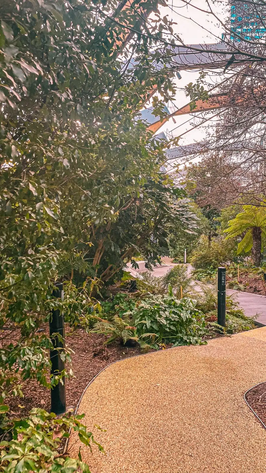 London's Secret Gardens: Crossrail Place Roof Garden, Canary Wharf review - free things to do in east london