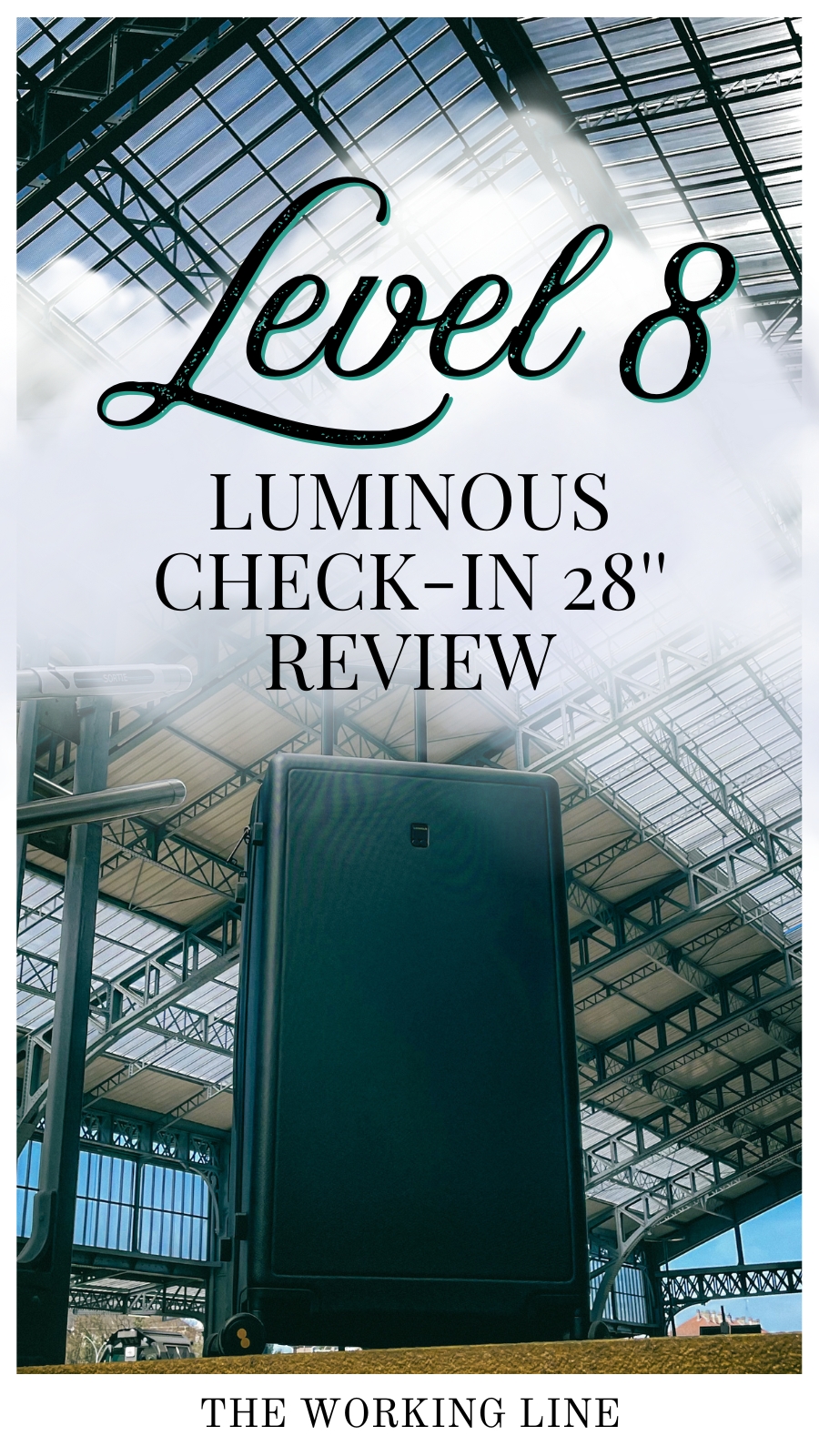 Travel Staples: Level 8 Luminous Large Trunk Luggage 28'' Review